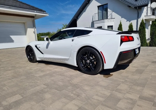 Chevrolet Corvette cena 219000 przebieg: 19640, rok produkcji 2017 z Przasnysz małe 191